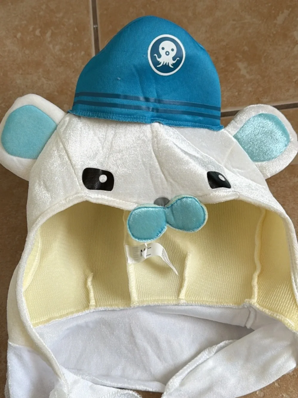 Octonauts Captain Barnacles handmade and factory made Costume with Hood 4T/5T